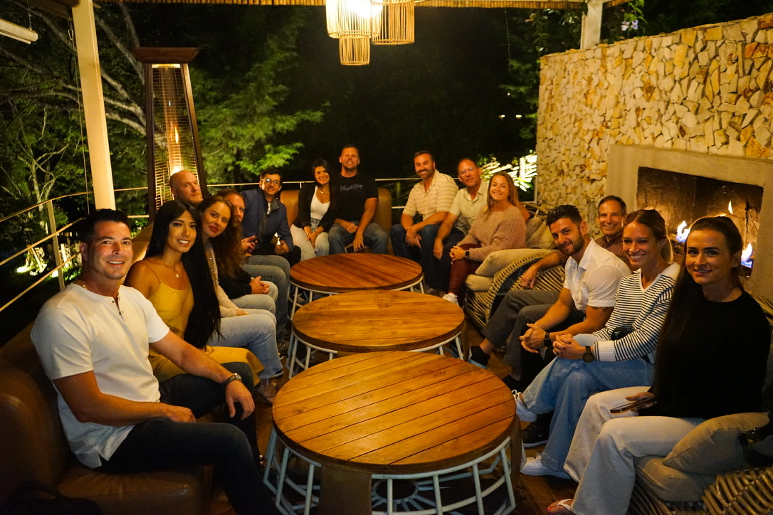 Group hang out